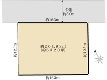 【神奈川県/鎌倉市七里ガ浜東】鎌倉市七里ガ浜東4丁目 区画図