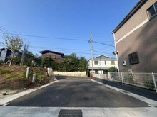 【神奈川県/鎌倉市二階堂】鎌倉市二階堂　売地No.3(全4区画) 前面道路：北東側開発道路(幅員約6.15m)