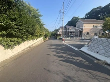 【神奈川県/鎌倉市二階堂】鎌倉市二階堂　売地No.4(全4区画) 前面道路：北東側市道(幅員約6.0m)