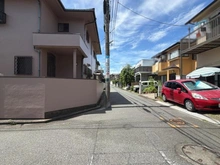 【神奈川県/鎌倉市腰越】鎌倉市腰越一丁目　古家付土地 前面道路