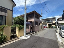 【神奈川県/鎌倉市腰越】鎌倉市腰越一丁目　古家付土地 前面道路