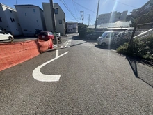 【神奈川県/茅ヶ崎市汐見台】茅ヶ崎市汐見台　土地　B区画/全2区画 前面道路