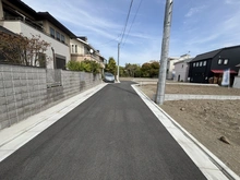【神奈川県/茅ヶ崎市東海岸南】茅ヶ崎市東海岸南4丁目　C区画（全4区画） 前面道路
