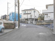 【神奈川県/横浜市青葉区榎が丘】青葉区榎が丘　売地 前面道路