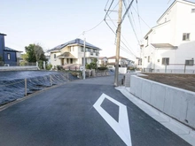 【神奈川県/横浜市青葉区榎が丘】青葉区榎が丘　売地 前面道路