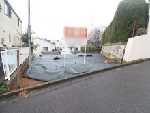 【神奈川県/横浜市青葉区美しが丘】青葉区美しが丘2丁目　売地 現地