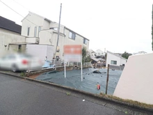 【神奈川県/横浜市青葉区美しが丘】青葉区美しが丘2丁目　売地 現地