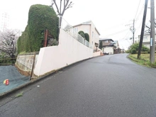 【神奈川県/横浜市青葉区美しが丘】青葉区美しが丘2丁目　売地 前面道路