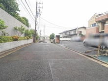 【神奈川県/横浜市青葉区つつじが丘】セキュレア横濱つつじが丘 LUCIA STAGE 1号地 前面道路