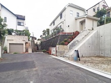 【神奈川県/横浜市青葉区あざみ野】青葉区あざみ野1丁目売地 前面道路