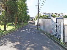 【神奈川県/横浜市青葉区藤が丘】青葉区藤が丘2丁目　売地 前面道路