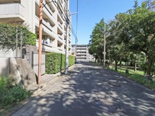 【神奈川県/横浜市青葉区藤が丘】青葉区藤が丘2丁目　売地 前面道路