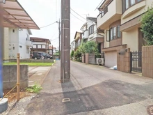 【東京都/東村山市萩山町】東村山市萩山町売地全7区画(7) 前面道路