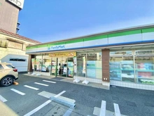 【東京都/立川市錦町】立川市錦町三丁目売地 ファミリーマート立川南通り店（現地より約62m）