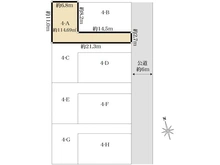 【東京都/小平市鈴木町】小平市鈴木町1丁目売地(1) 区画図