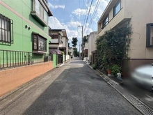 【東京都/小金井市貫井北町】小金井市貫井北町5丁目 前面道路：西側 前面道路