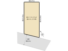 【東京都/世田谷区瀬田】世田谷区瀬田4丁目　売地 区画図