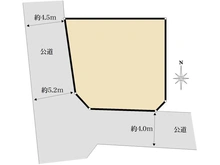 【東京都/世田谷区瀬田】世田谷区瀬田5丁目　売地 区画図