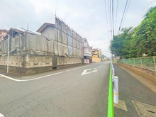 【東京都/世田谷区上用賀】世田谷区上用賀6丁目　建築条件付売地 前面道路