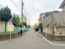 【東京都/世田谷区上用賀】世田谷区上用賀6丁目　建築条件付売地 前面道路