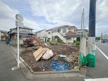 【東京都/世田谷区上用賀】世田谷区上用賀三丁目　建築条件付売地　(2)区画（全2区画） 現地：全2区画、手前側