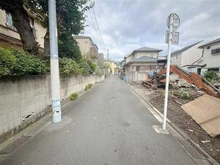 【東京都/世田谷区上用賀】世田谷区上用賀三丁目　建築条件付売地　(2)区画（全2区画） 前面道路