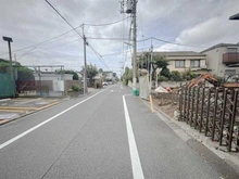【東京都/世田谷区上用賀】世田谷区上用賀三丁目　建築条件付売地　(2)区画（全2区画） 前面道路