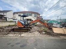 【東京都/世田谷区上用賀】世田谷区上用賀三丁目　建築条件付売地(1)区画（全2区画） 現地：全2区画、左側