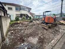 【東京都/世田谷区上用賀】世田谷区上用賀三丁目　建築条件付売地(1)区画（全2区画） 現地：全2区画、左側