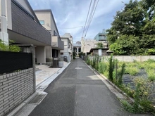 【東京都/杉並区松庵】杉並区松庵3丁目土地　No.1 前面道路