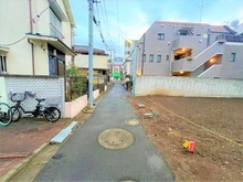 【東京都/杉並区高井戸東】杉並区高井戸東2丁目売地　2区画 前面道路