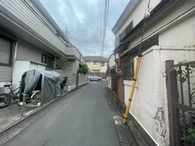 【東京都/中野区大和町】中野区大和町4丁目　土地 前面道路