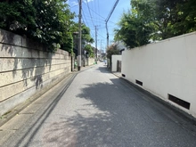 【東京都/杉並区天沼】杉並区天沼2丁目　売地 前面道路