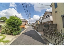 【東京都/杉並区上高井戸】杉並区上高井戸1丁目　建築条件無し売地 前面道路