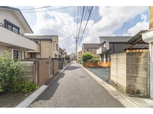 【東京都/杉並区上高井戸】杉並区上高井戸1丁目　建築条件無し売地 前面道路