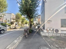 【東京都/目黒区碑文谷】目黒区碑文谷1丁目　古家付土地 前面道路