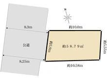 【東京都/大田区大森本町】大田区大森本町2丁目　土地 区画図