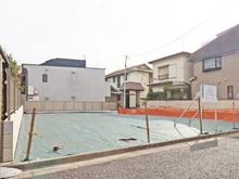 【東京都/世田谷区下馬】世田谷区下馬5丁目　建築条件無売地 現地
