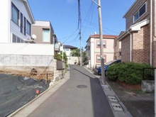 【東京都/世田谷区砧】世田谷区砧4丁目　売地 前面道路