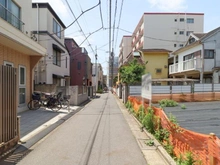 【東京都/目黒区鷹番】目黒区鷹番3丁目　売地 前面道路