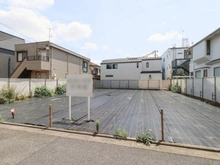 【東京都/目黒区碑文谷】目黒区碑文谷6丁目　建築条件付売地（1号地） 現地：全2区画　右側