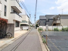 【東京都/目黒区碑文谷】目黒区碑文谷6丁目　建築条件付売地（1号地） 前面道路