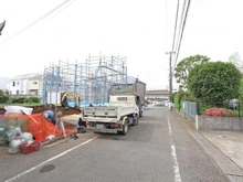 【東京都/世田谷区深沢】世田谷区深沢4丁目　建築条件付売地 前面道路