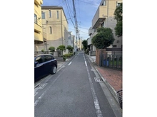 【東京都/目黒区中町】目黒区中町一丁目　建築条件付土地 前面道路