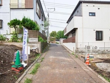 【東京都/大田区北嶺町】大田区北嶺町　建築条件付き土地 前面道路