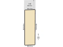 【東京都/杉並区本天沼】杉並区本天沼2丁目　建築条件付売地 区画図
