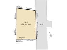 【東京都/目黒区南】目黒区南二丁目売地 区画図