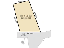【東京都/練馬区桜台】練馬区桜台2丁目　売地 区画図