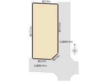 【東京都/練馬区谷原】練馬区谷原5丁目　売地 区画図