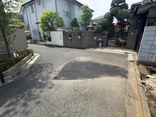 【東京都/中野区上鷺宮】中野区上鷺宮3丁目　売地　2区画【全5区画】 前面道路